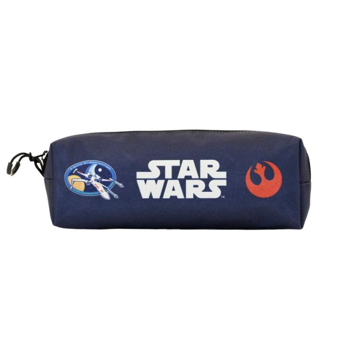 Estuche Portatodo Cuadrado FAN Pilot Star Wars Azul Oscuro 1