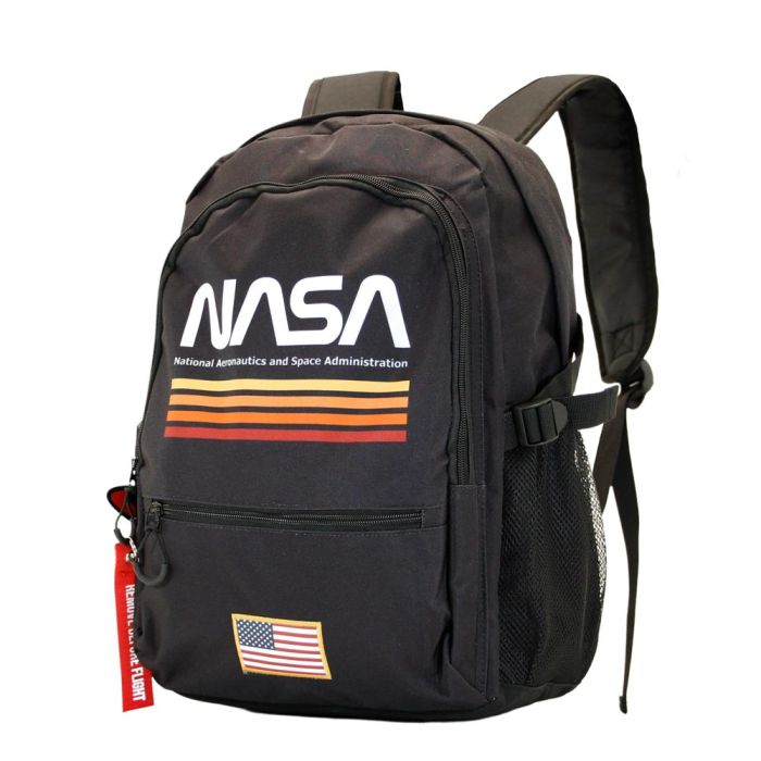 Mochila Fight HS FAN Black NASA Negro