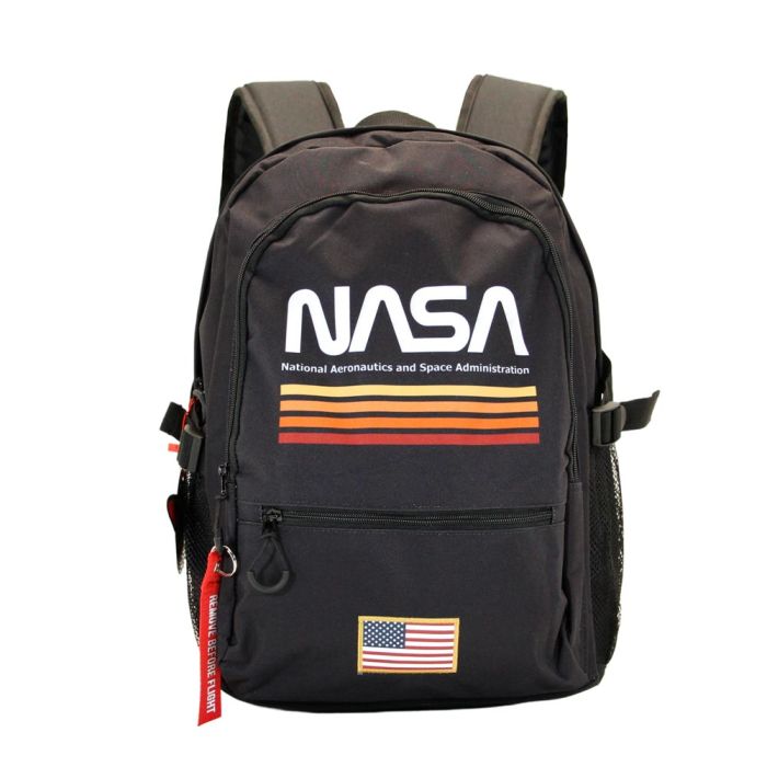 Mochila Fight HS FAN Black NASA Negro 1