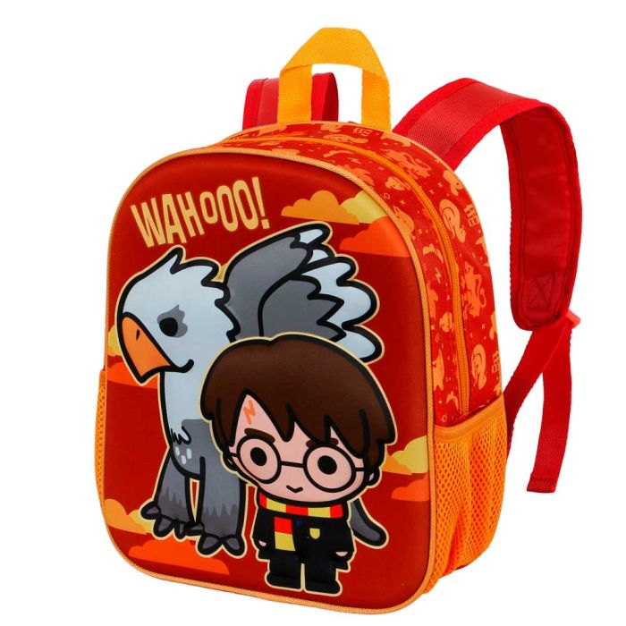 Mochila 3D Pequeña Buckbeak Harry Potter Naranja