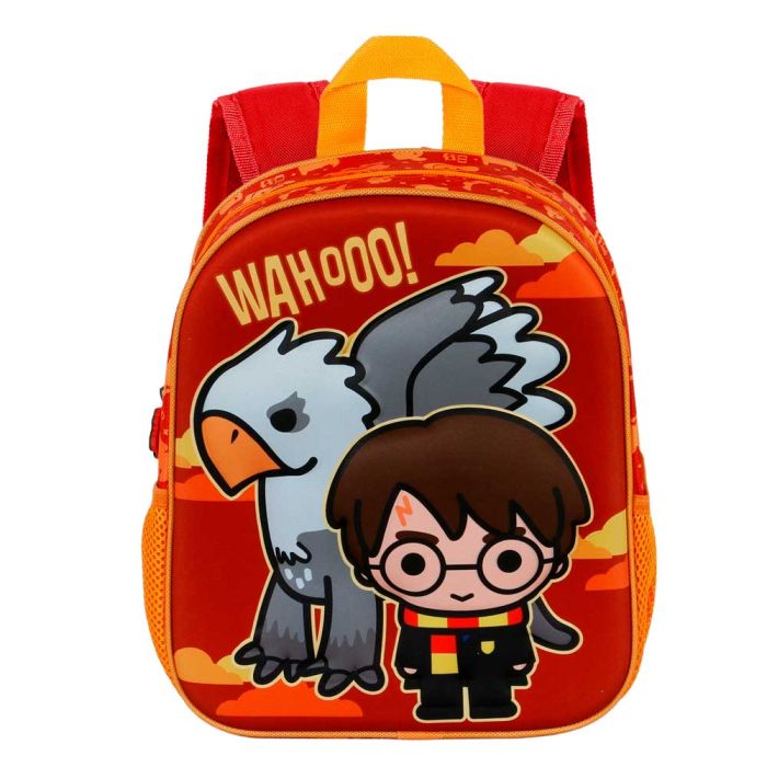 Mochila 3D Pequeña Buckbeak Harry Potter Naranja 1