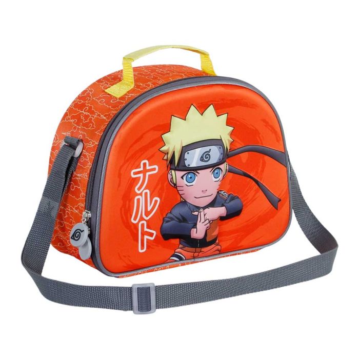 Bolsa Portamerienda 3D Chikara Naruto Multicolor 2