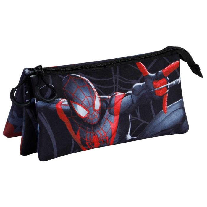 Portatodo Triple FAN 2.0 Miles Marvel Spiderman Negro 2 Portatodo Triple FAN 2.0 Miles Marvel Spiderman Negro 2
