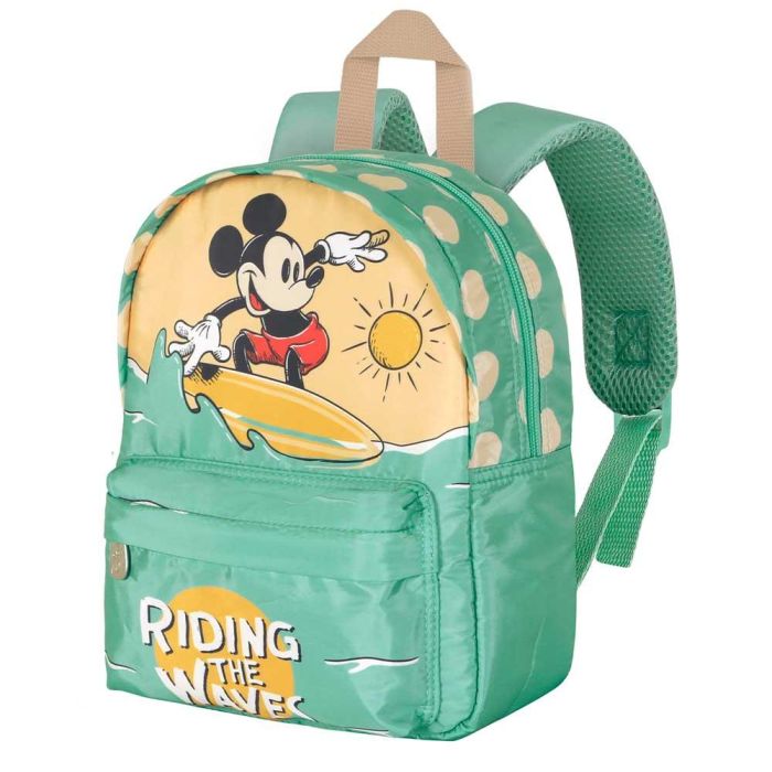 Mochila Preescolar Joy Surf Disney Mickey Mouse Turquesa