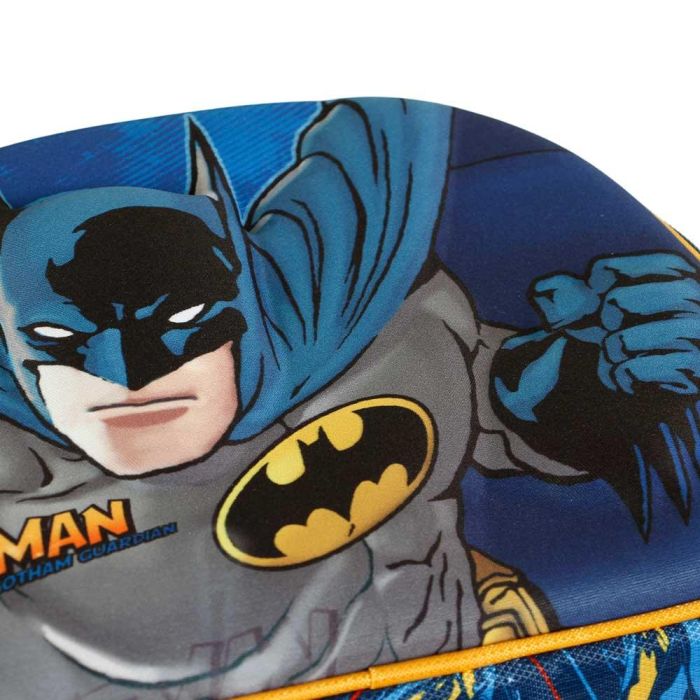 Bolsa Portamerienda 3D Night DC Comics Batman Azul Oscuro 3