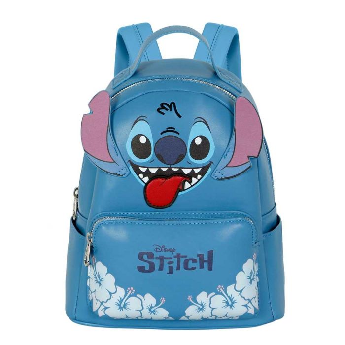 Mochila Heady Tongue Disney Lilo y Stitch Azul 1