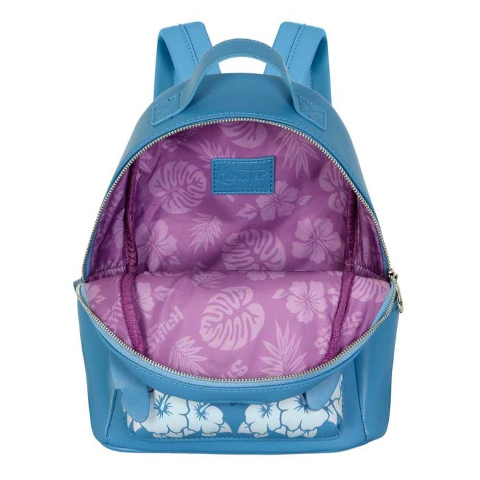 Mochila Heady Tongue Disney Lilo y Stitch Azul 3