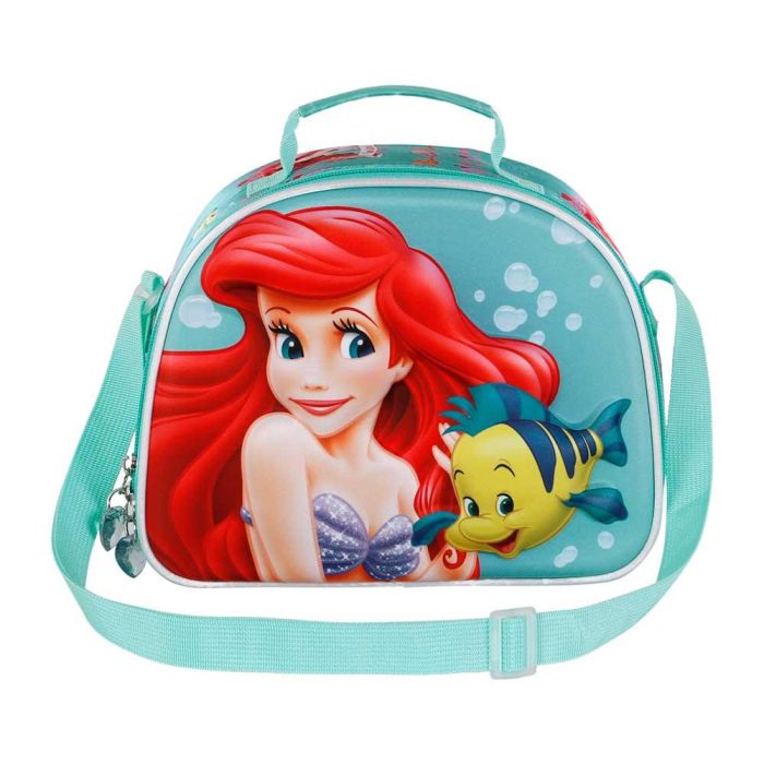 Bolsa Portamerienda 3D Sea Disney Ariel Azul 1