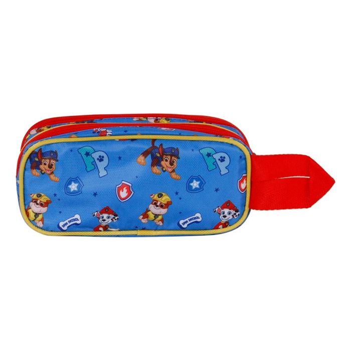 Estuche Portatodo 3D Doble Ready Paw Patrol Multicolor 3