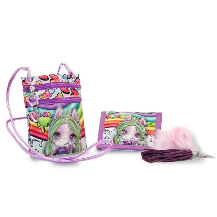 Pack con Bolso Action Vertical + Complemento Magic Poopsie Slime Surprise Rosa 3