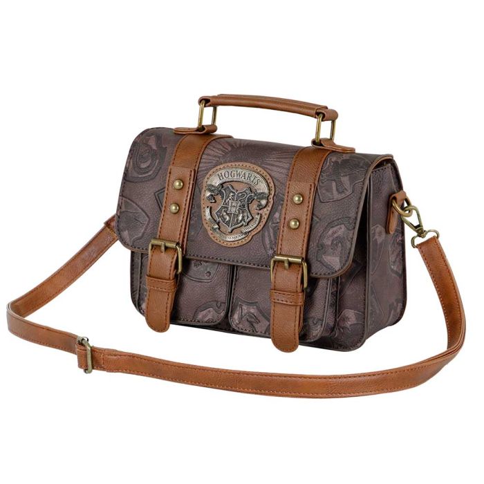 Bolso Satchel Pequeño Pride Harry Potter Marrón