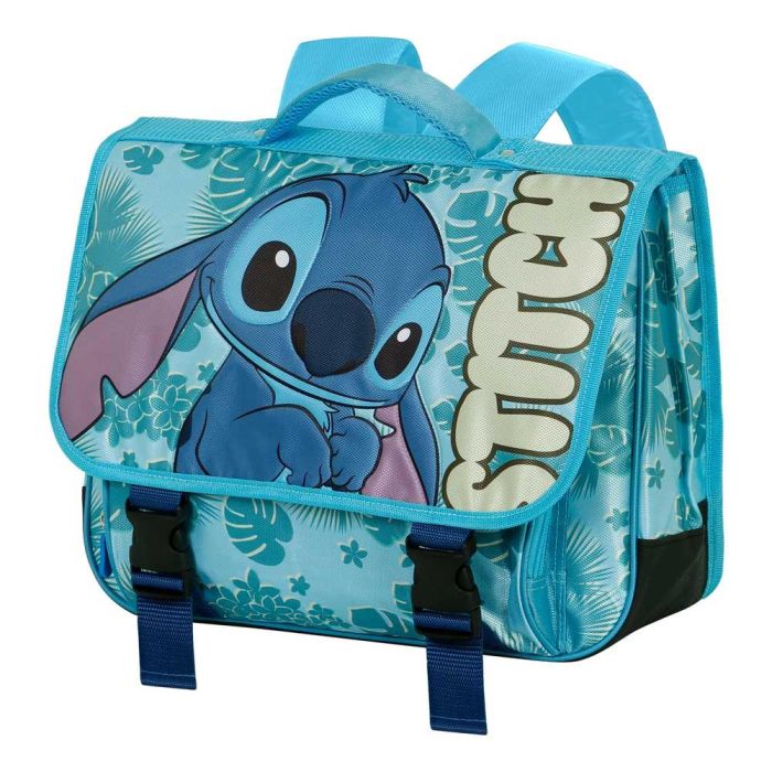 Mochila Cartable 2.0 Cute Disney Lilo y Stitch Azul