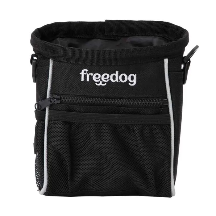 Freedog Snack Bag Negra Y Gris 18,5 X 15 cm