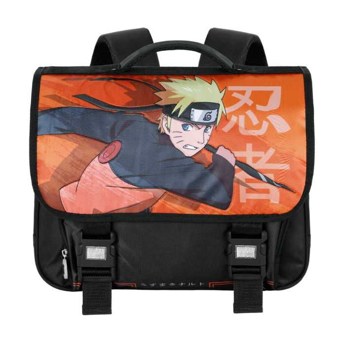 Mochila Cartable 2.0 Ninja Naruto Naranja 1