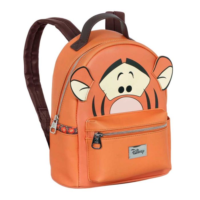 Mochila Heady Tiger Face Disney Winnie The Pooh Naranja 2