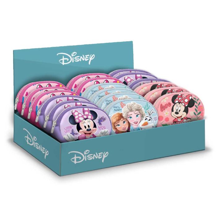 Expositor con 18 Monederos Pill Surtido Disney Mickey Mouse Multicolor