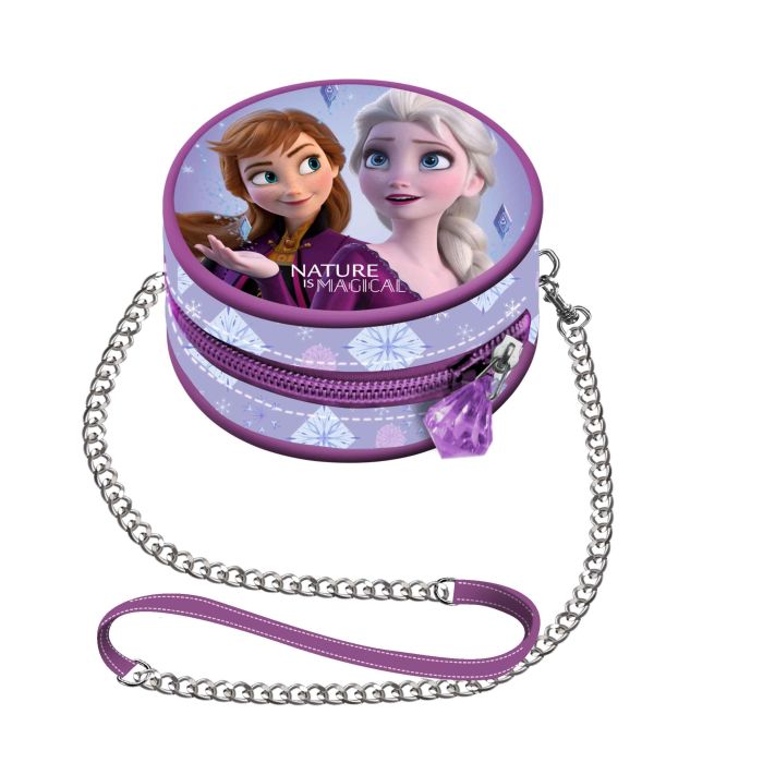 Mini Bolso con Cadena Redondo Admiration Disney Frozen 2 Malva