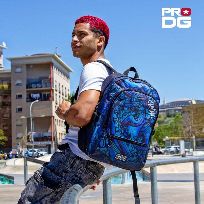 Mochila Fight FAN 2.0 Caothic PRO-DG Azul 4