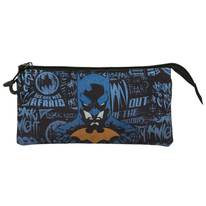 Portatodo Triple FAN 2.0 Wayne DC Comics Batman Azul 1