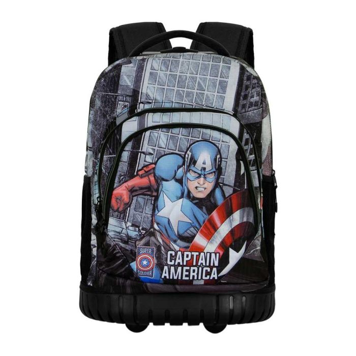 Mochila Trolley GTS FAN Defender Marvel Capitán América Multicolor 1