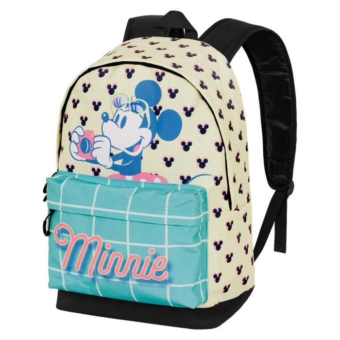 Mochila HS FAN 2.0 Cheese Disney Minnie Mouse Azul Mochila HS FAN 2.0 Cheese Disney Minnie Mouse Azul