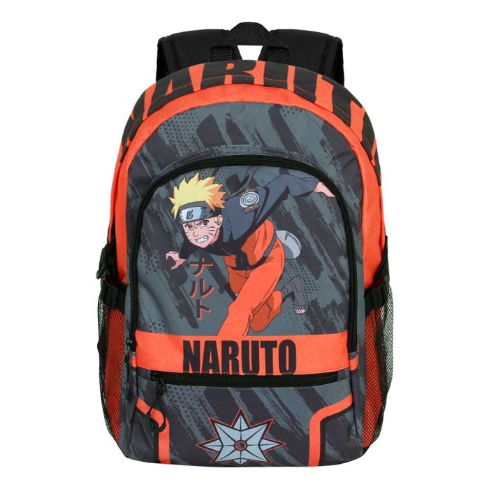 Mochila Fight FAN 2.0 Shuriken Naruto Gris 1