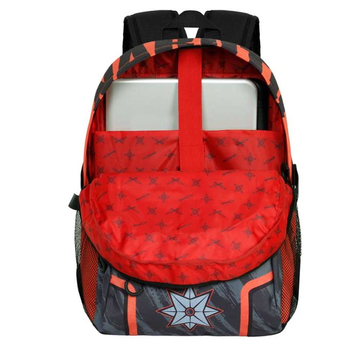 Mochila Fight FAN 2.0 Shuriken Naruto Gris 4