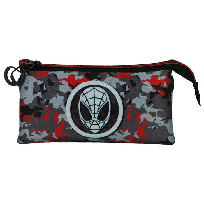 Estuche Portatodo Triple ECO Spidercammo Marvel Spiderman Multicolor 1