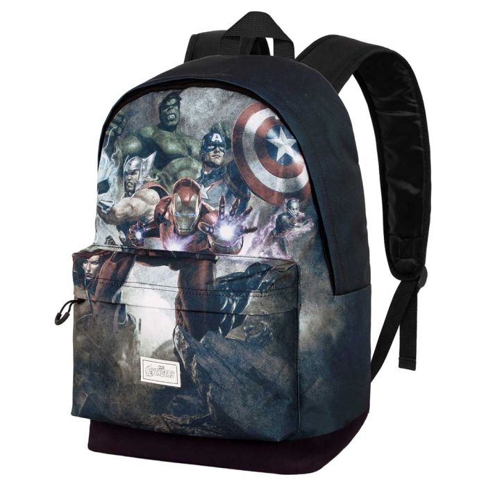 Mochila HS FAN 2.0 Troupe Marvel Los Vengadores Verde