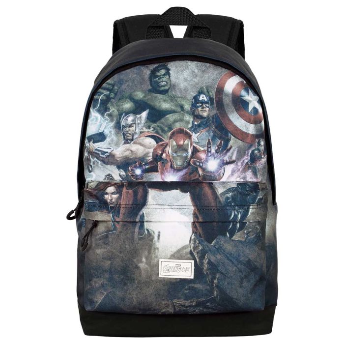 Mochila HS FAN 2.0 Troupe Marvel Los Vengadores Verde 1