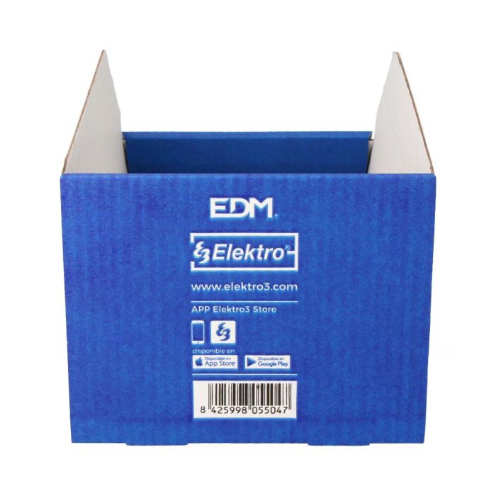 Caja expositora material electrico 198x470x158mm edm 3
