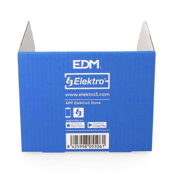 Caja expositora material electrico 200x370x158mm edm 3