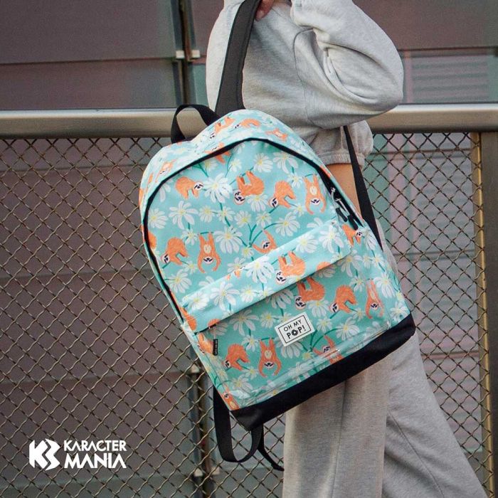 Oh My Pop! Lazy Mochila HS Clear, Turquesa 4 Oh My Pop! Lazy Mochila HS Clear, Turquesa 4
