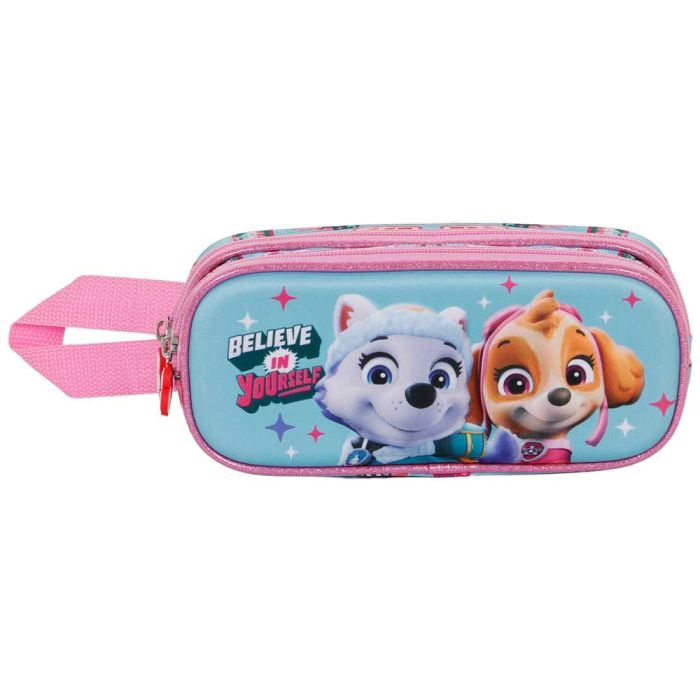 Estuche Portatodo 3D Doble Believe Paw Patrol Multicolor 1 Estuche Portatodo 3D Doble Believe Paw Patrol Multicolor 1