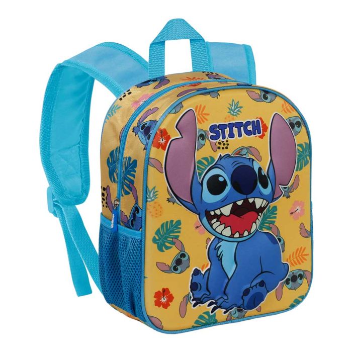 Lilo y Stitch Grumpy Mochila 3D Pequeña, Amarillo 2