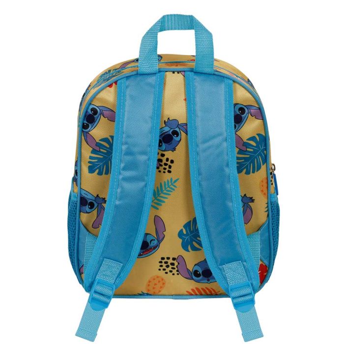 Lilo y Stitch Grumpy Mochila 3D Pequeña, Amarillo 3