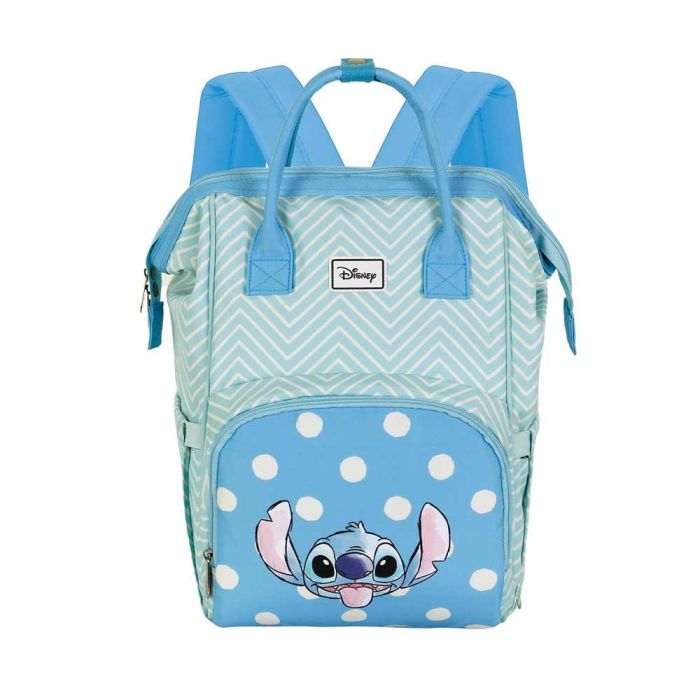 Mochila Mommy Lovely Disney Lilo y Stitch Azul 1