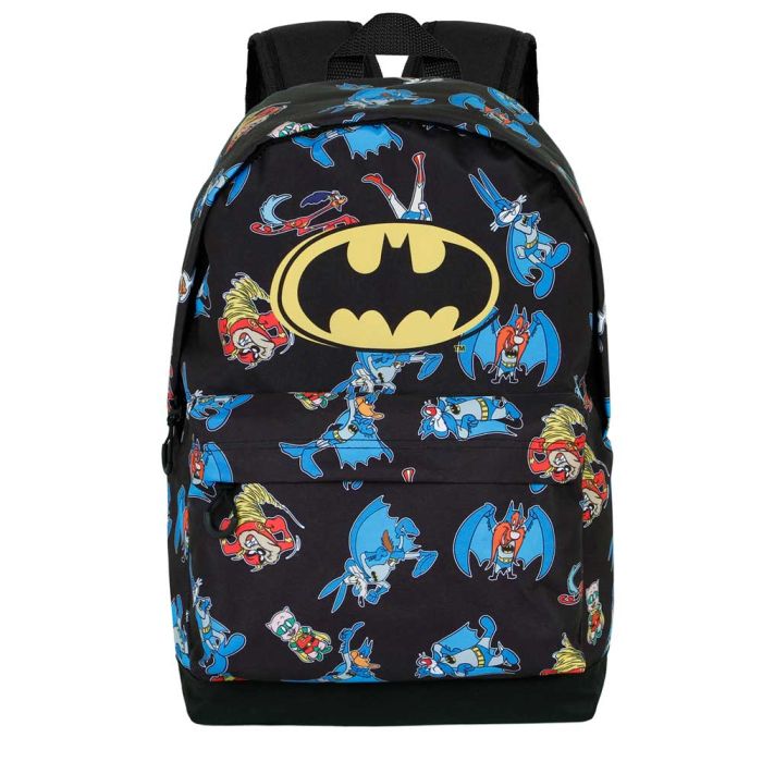 Mochila HS FAN 2.0 Batman Tunes Looney Negro 1