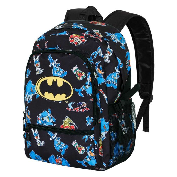 Mochila Fight FAN 2.0 Batman Tunes Looney Negro