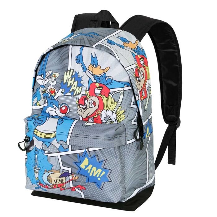 Mochila HS FAN 2.0 Batman Comic Looney Tunes Multicolor