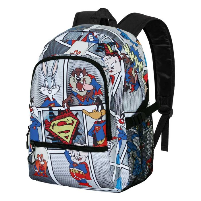 Mochila Fight FAN 2.0 Super Tunes Looney Gris