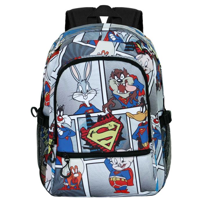 Mochila Fight FAN 2.0 Super Tunes Looney Gris 1