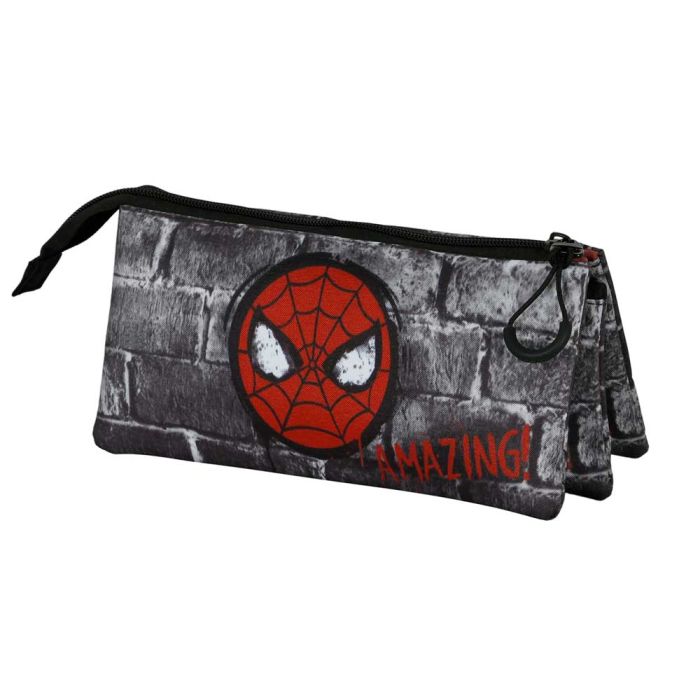 Portatodo Triple FAN 2.0 Amazing Marvel Spiderman Multicolor