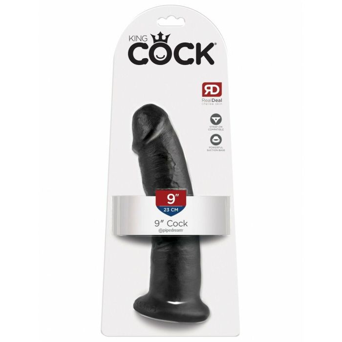 Consolador Realista Pipedream - King Cock Negro 4