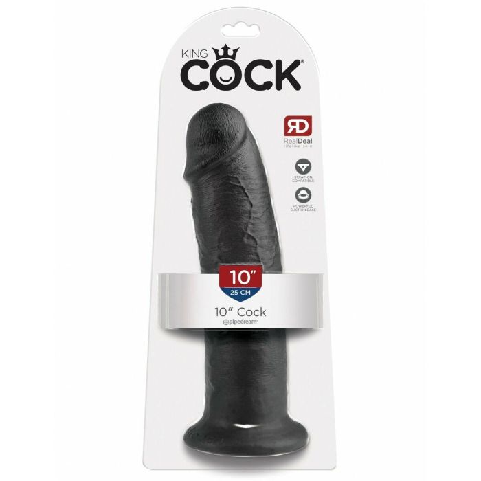 Consolador Realista Pipedream - King Cock Negro 4