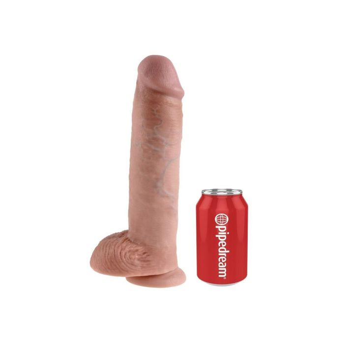 Pene Realista con Testículos (28 cm) King Cock 12529 4