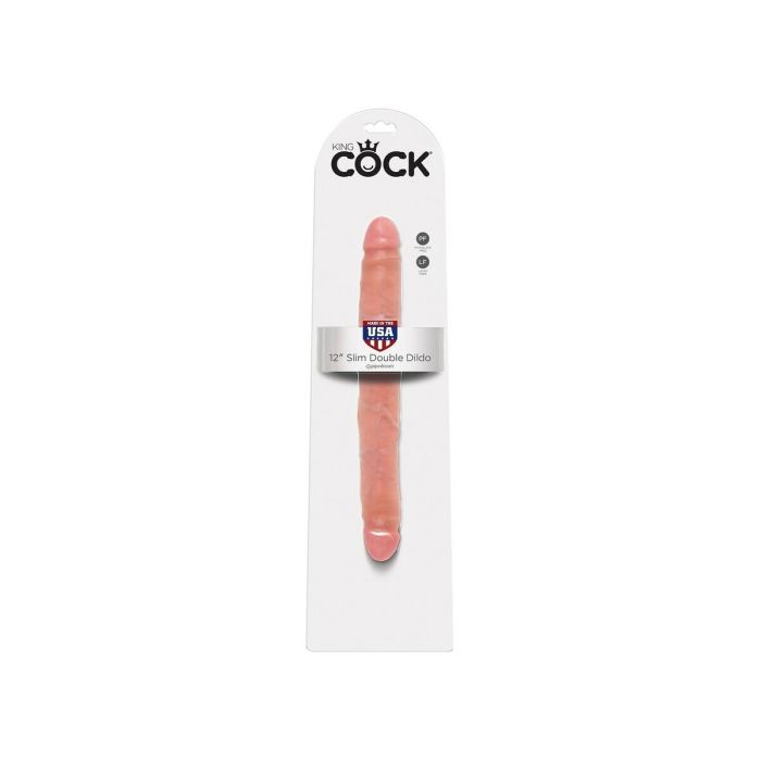 Pene Realista Delgado y Doble (30 cm) Pipedream King Cock 3