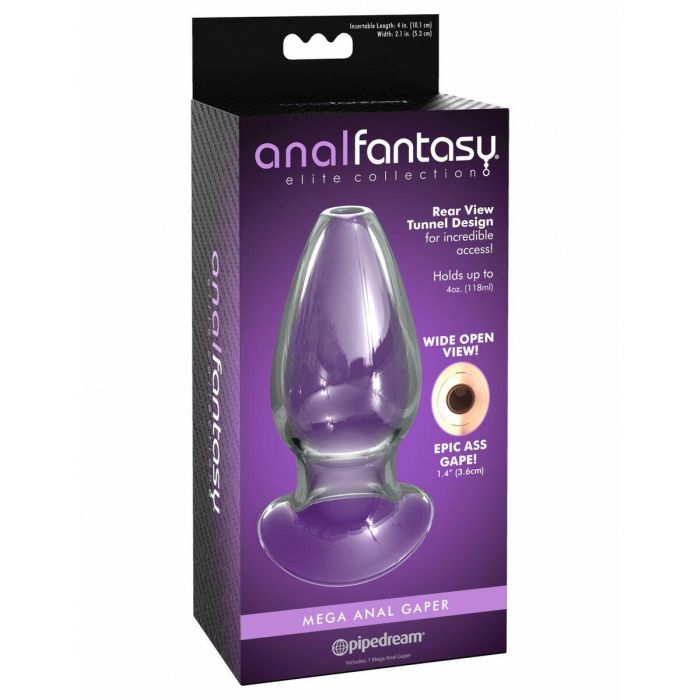 Plug Anal Pipedream Transparente 3