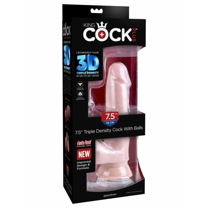 Consolador Realista Pipedream - King Cock Natural 6