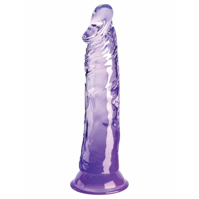 Vibrador Pipedream King Cock Clear Morado Multicolor